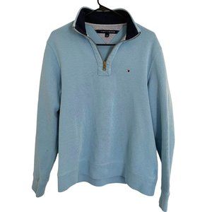 Light Blue Tommy Hilfiger Sweater Pullover Mens S